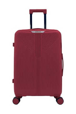 Valise semaine et valise grand volume Eridan (M/L) - 65/75 cm - Bordeaux
