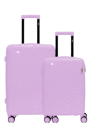 Valise cabine et valise grand volume Hydra (S/L) - 55/75 cm - Violet