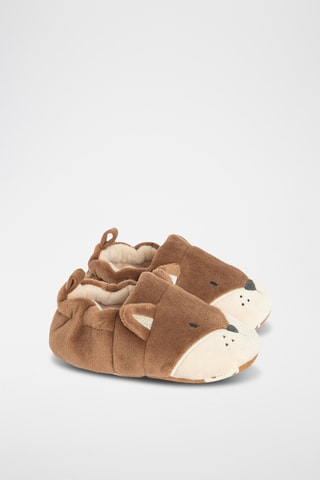 Chaussons - Marron clair