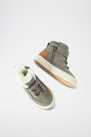 Bottines fourrés - Gris
