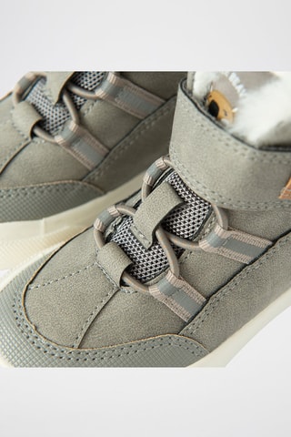 Bottines fourrés - Gris