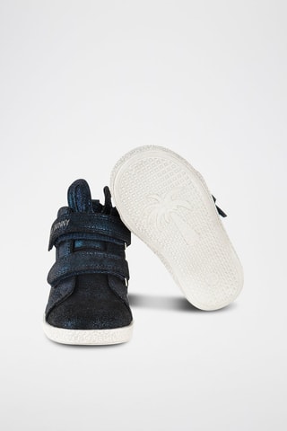 Baskets montantes - Bleu marine