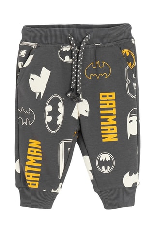2 jogging Batman La Ligue des Justiciers  DC Comics - Gris chiné et gris