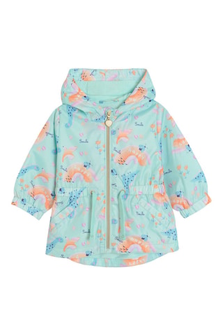 Parka à capuche - Turquoise
