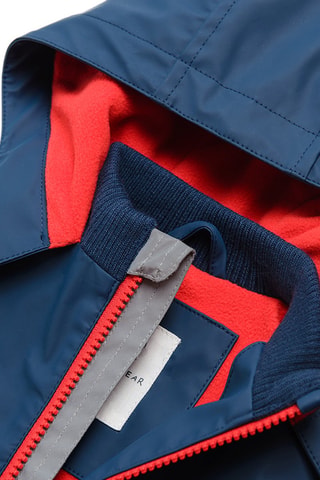 Imperméable à capuche Bleu marine