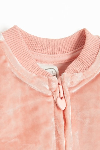 Blouson en velours - Rose