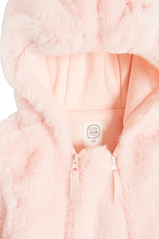 Combipilote à capuche à oreilles - Rose