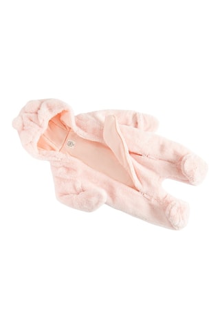 Combipilote à capuche à oreilles - Rose