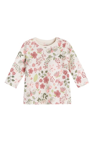 3 t-shirts - Blanc et rose poudré