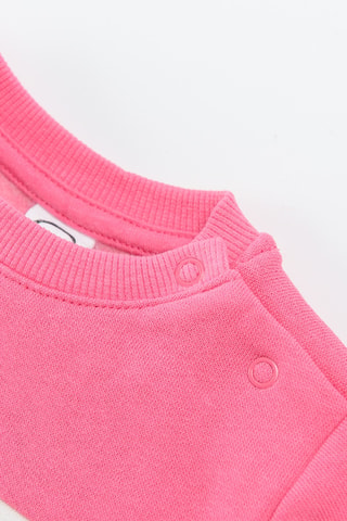 Sweat - Rose et bleu clair