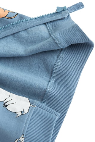 Sweat à capuche Moomin - Ciel
