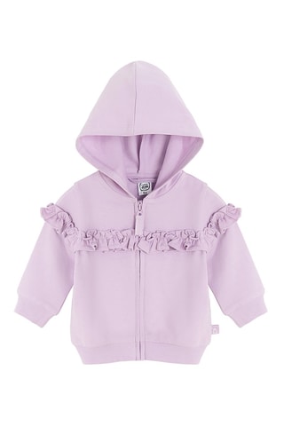 Sweat à capuche - Mauve