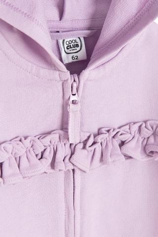 Sweat à capuche - Mauve