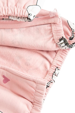 Sweat à capuche Les Moomins - Rose poudré