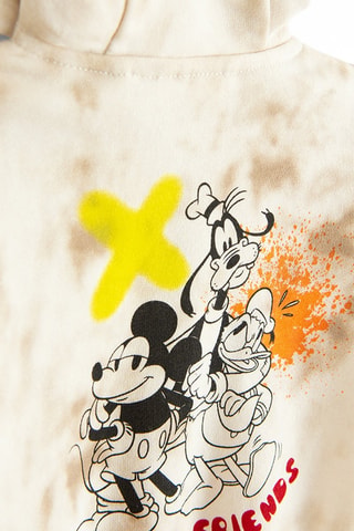 Sweat à capuche Mickey et ses amis Disney - Beige