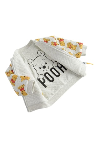 Sweat réversible Winnie l'Ourson Disney - Gris clair chiné
