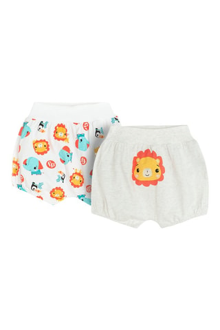 2 shorts - Blanc