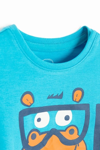 T-shirt et short - Bleu