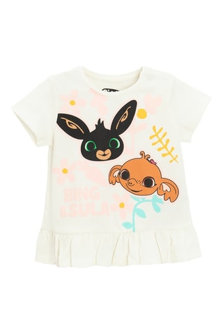 T-shirt et legging Bing et Sula- Blanc et ciel
