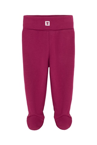 2 pantalons - Blanc et violet
