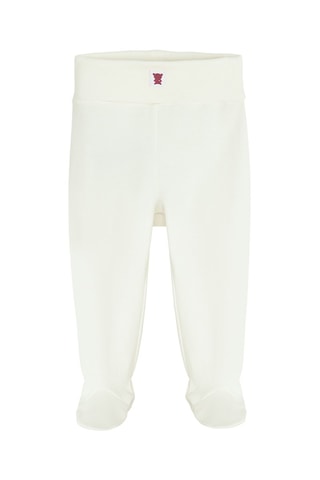 2 pantalons - Blanc et violet