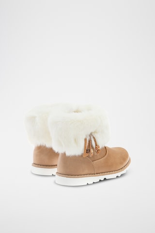 Bottines fourrées - Beige