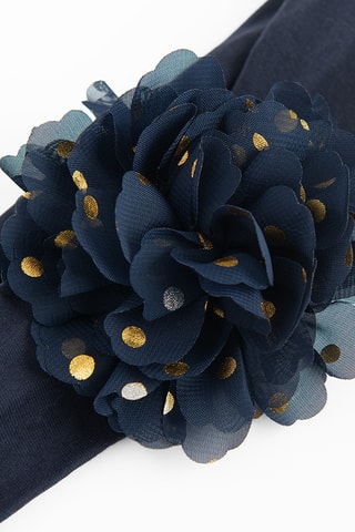 Bandeau pour cheveux - Bleu marine