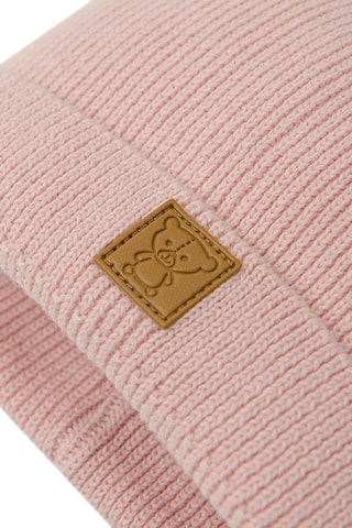 Bonnet à oreilles - Rose
