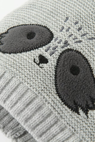 Bonnet à oreilles - Gris