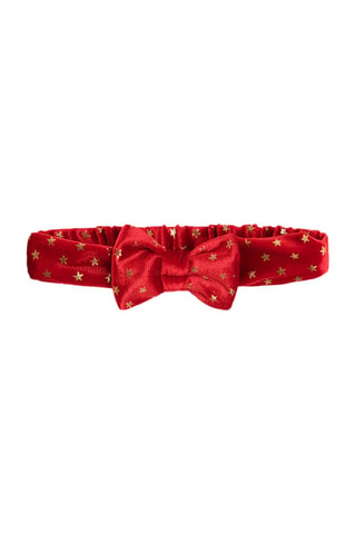 Bandeau en velours - Rouge