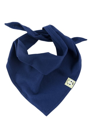 2 foulards - Bleu marine et gris chiné