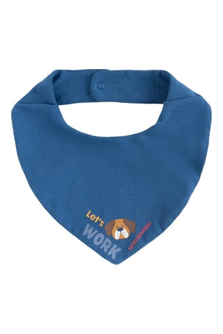 2 bandanas - Bleu pétrole et gris clair