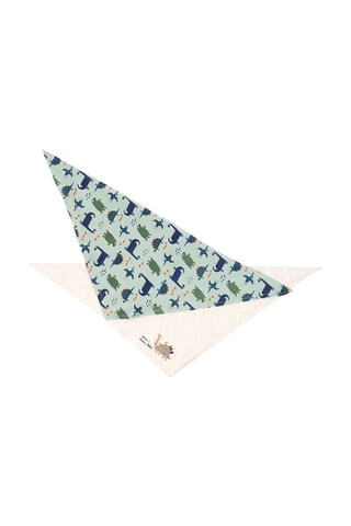 2 bandanas - Gris et vert d’eau