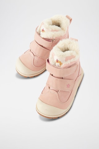 Bottines fourrées - Rose