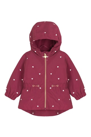 Veste à capuche - Bordeaux