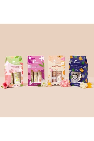 Duo stick lèvres et crèmes mains fleur de cerisier - 2 produits