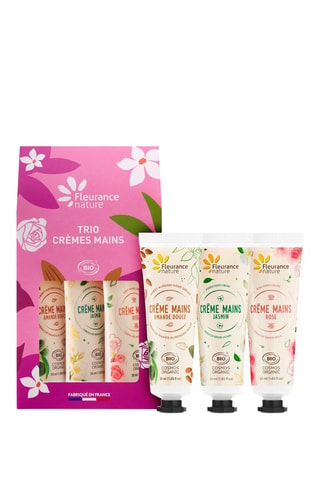 Crème mains amande douce - Peaux sèches et abîmées - 3 produits