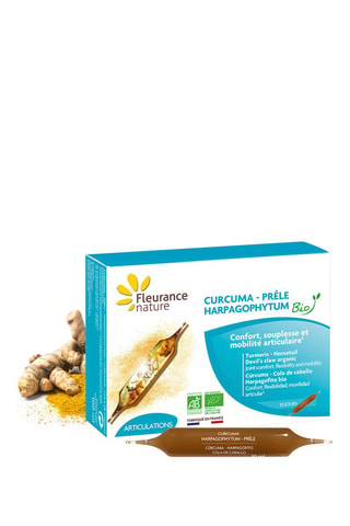 2 x 	Curcuma, harpagophytum et prêle bio - 10 ampoules