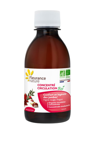 2 x Concentré circulation bio jambes légères - 200 ml - Cure de 10 jours