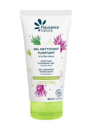 2 x Gel nettoyant purifiant à la bardane bio - Peaux mixtes à grasses - 150 ml