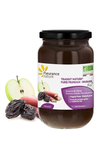 2 x Transit nature Purée Pruneaux-Rhubarbe Bio - 290 g