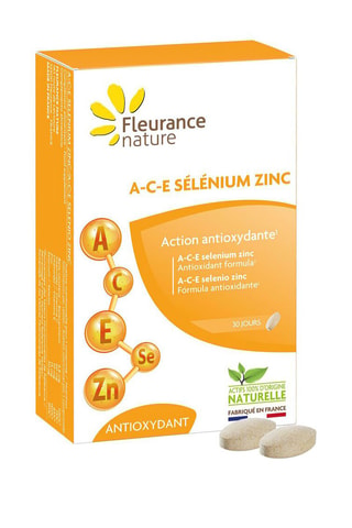 2 x A-C-E Sélénium zinc - 30 comprimés - Cure de 30 jours