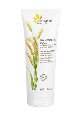 3 x Shampoing doux à l'hamamélis et aux protéines de blé bio - 200 ml