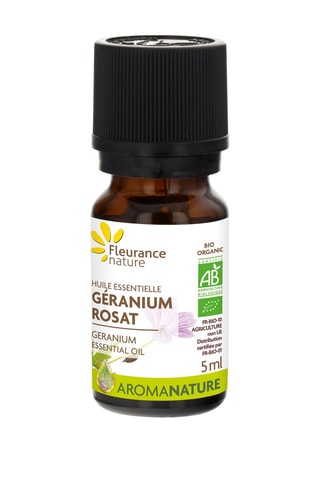 2 x Huile essentielle de géranium rosat bio - 5 ml