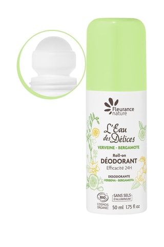 2 x Déodorant Eau des Délices bio - Verveine et bergamote - 50 ml