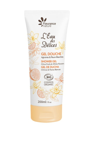 2 x Gel douche parfumés bio Agrumes et fleurs blanches - 200 ml
