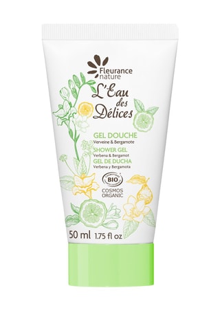 3 x Gel douche L'Eau des Délices bio - Verveine et bergamote - 50 ml