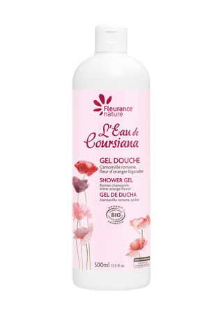 2 x Gel douche L'Eau de Coursiana bio - Camomille romaine et fleur d’oranger bigaradier - 500 ml