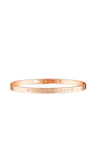 Bracciale Maman d'amour - Dorato rosa