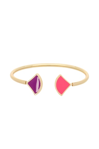 Pulseira rígida - Folheado a ouro amarelo